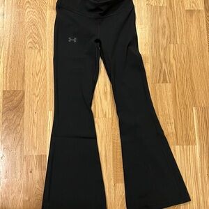 Under Armour Black Flare Pants kids Girls